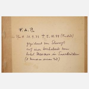 Slevogt, Portrait eines Herren