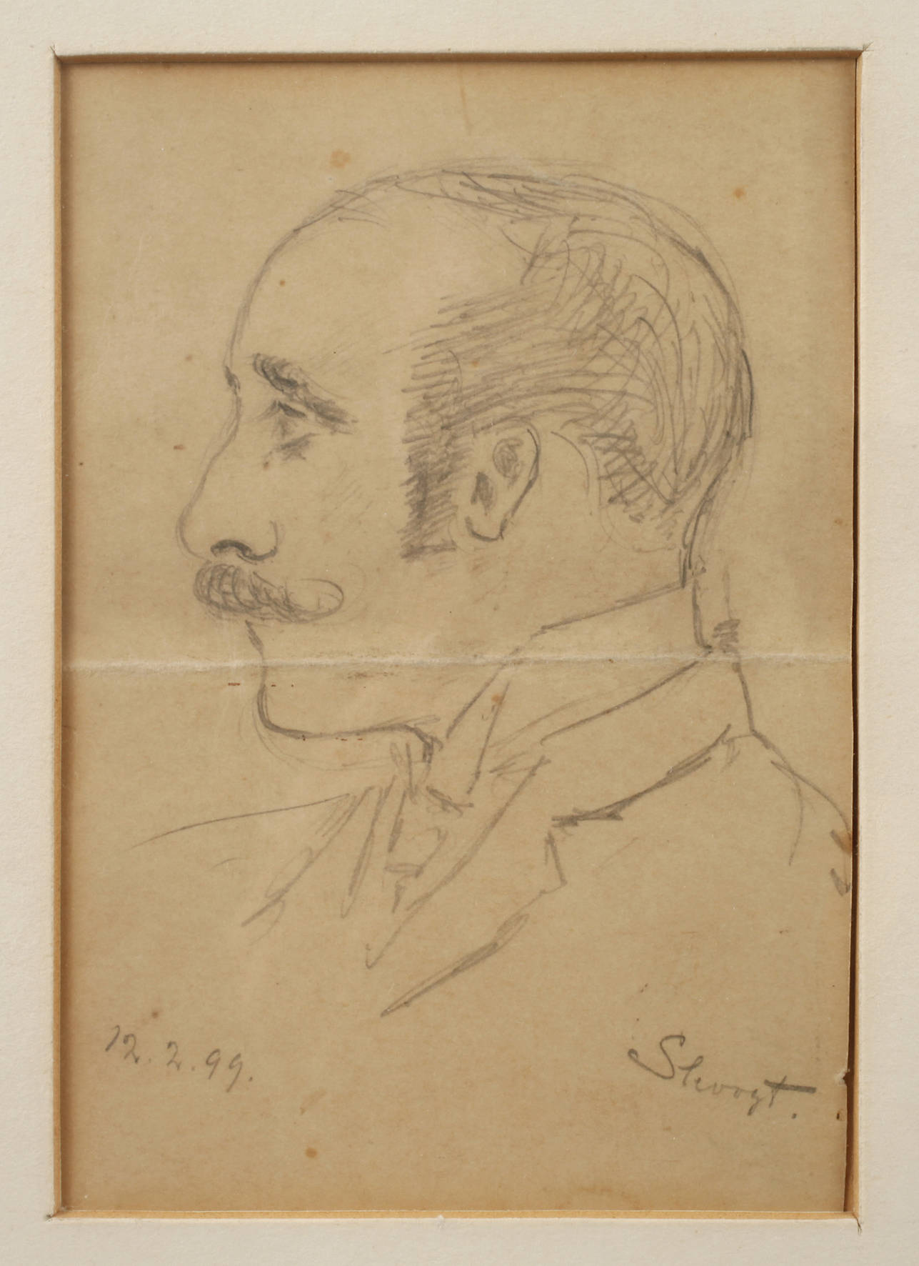 Slevogt, Portrait eines Herren