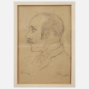 Slevogt, Portrait eines Herren