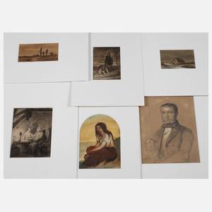 Johann Bernhard Wittkamp, Zeichnungskonvolut