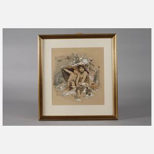 Paar Jahreszeitenbilder