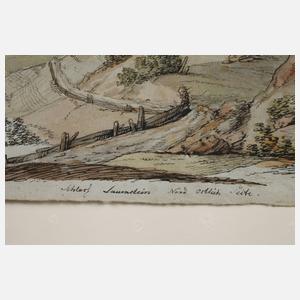 ”Schloss Lauenstein nordöstliche Seite”