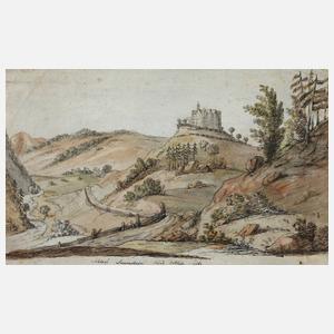 ”Schloss Lauenstein nordöstliche Seite”