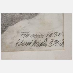 Edward Bialek, Alter Jude mit seiner Frau