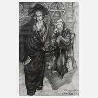 Edward Bialek, Alter Jude mit seiner Frau111