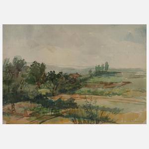 Georg Durand, Bergige Landschaft