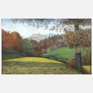 Prof. Berthold Paul Förster, attr., Wartburgansicht