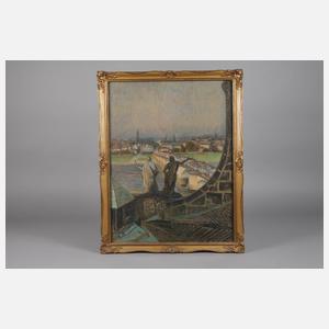 C. Hausmann, ”Blick von katholischer Hofkirche”