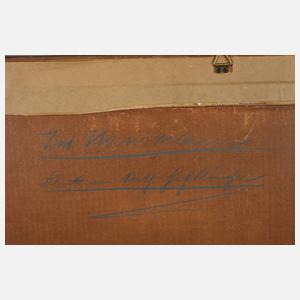 C. Hausmann, ”Blick von katholischer Hofkirche”