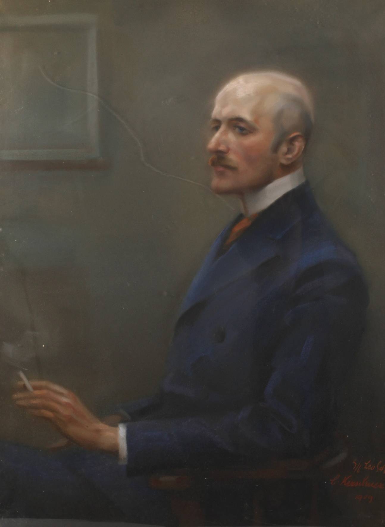 Prof. Ludwig Kirschner, Portrait Leo Scholz