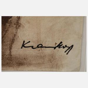 Bruno Krauskopf, Sitzender weiblicher Akt