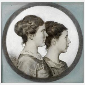 Otto Kubel, Doppelportrait