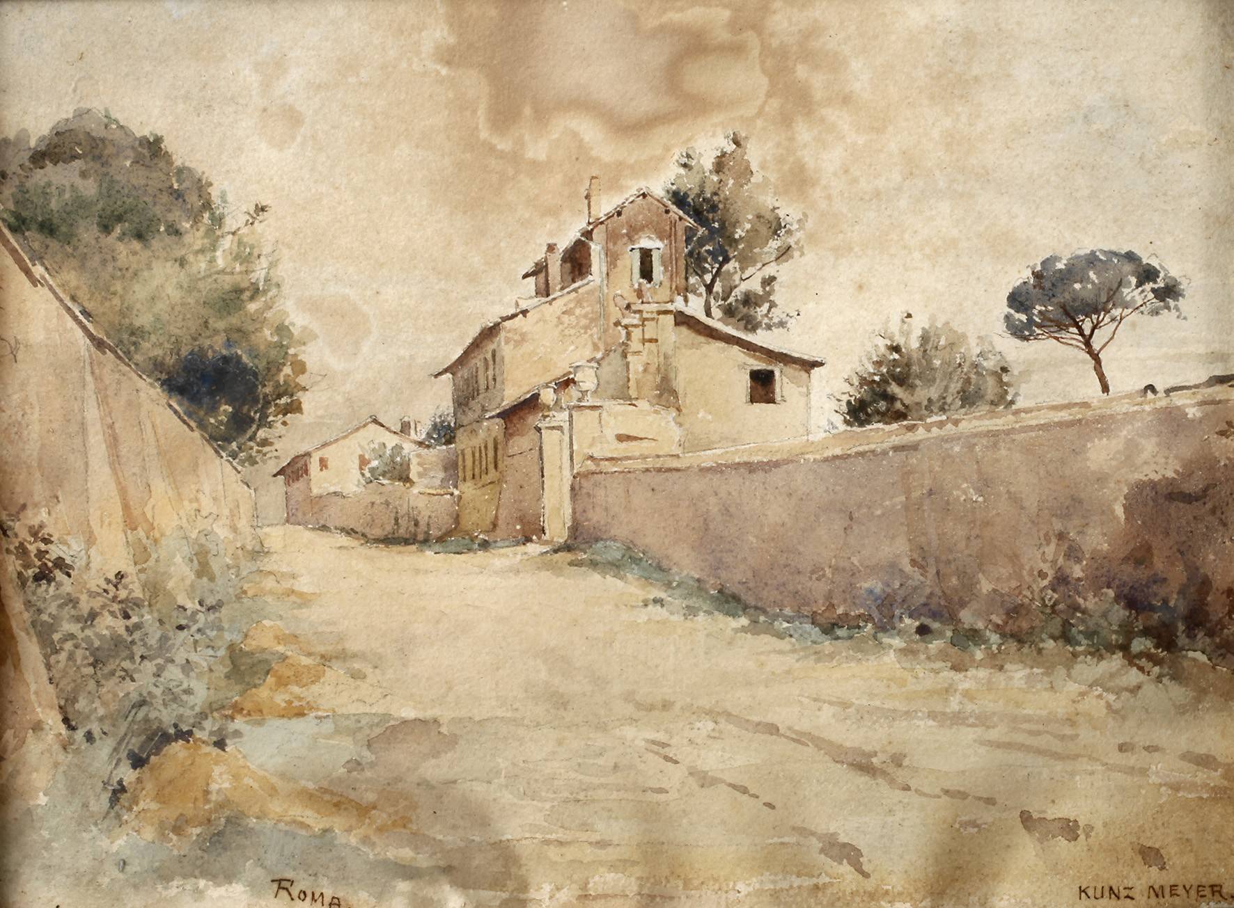 Prof. Kunz Meyer-Waldeck, ”Roma”