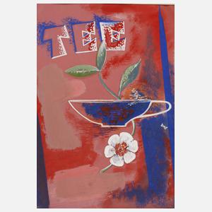 Bernhard Nowak-Cavon, Plakatentwurf ”Tee”