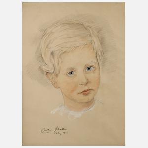 Curtius Schulten, Knabenbildnis