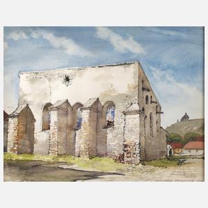 Ludomir Stupeczanski, Alte Synagoge in Pinczów