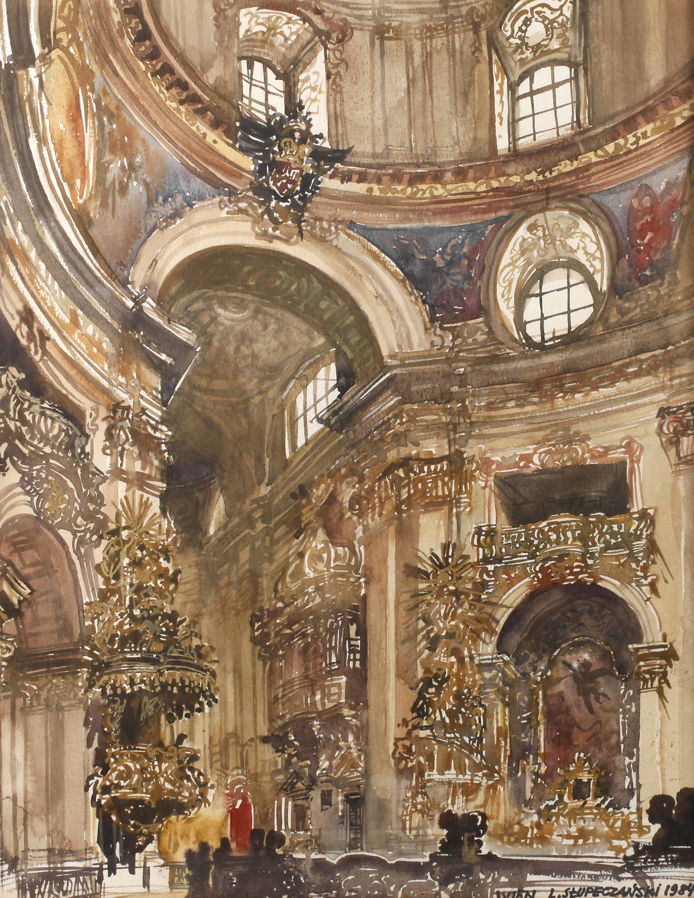 Ludomir Stupeczanski, Peterskirche in Wien