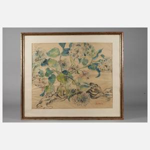 Stillleben mit Schneeballblumen