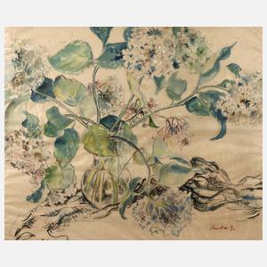 Stillleben mit Schneeballblumen