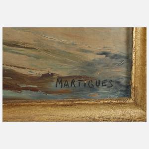 Monogrammist M.A., Ansicht Martigues