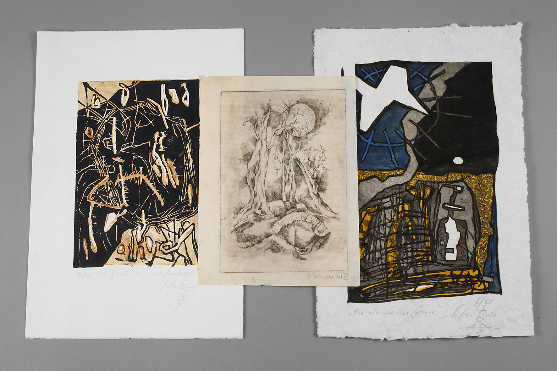 Steffen Bauer, Konvolut Druckgrafiken