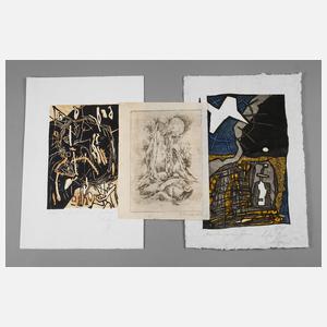 Steffen Bauer, Konvolut Druckgrafiken