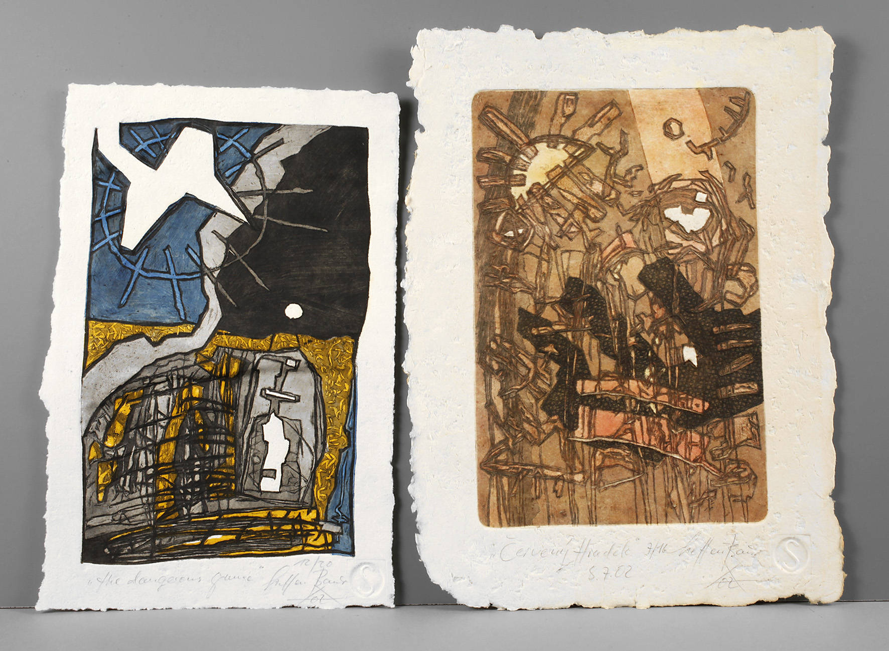 Steffen Bauer, Paar Radierungen