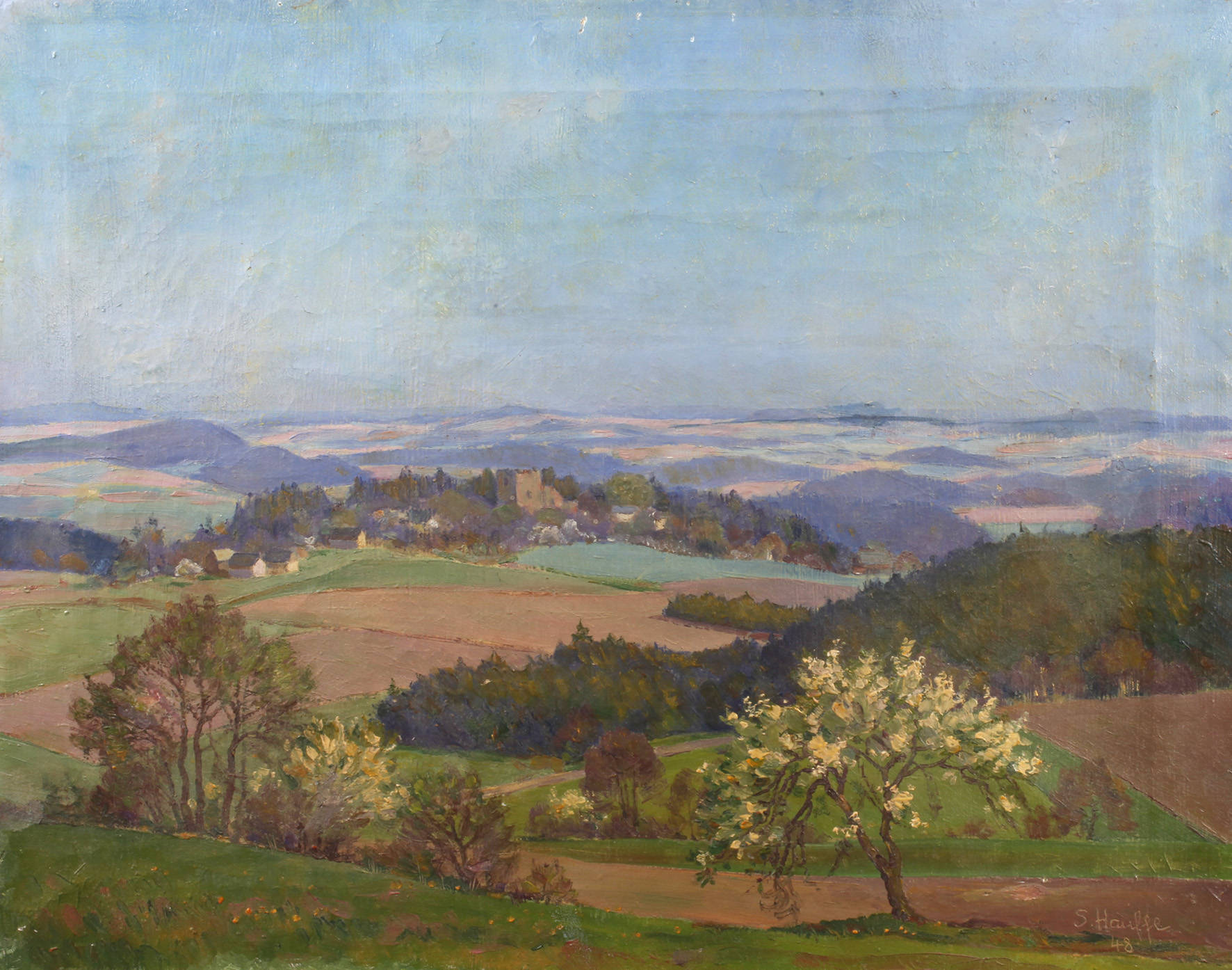 Siegfried Hauffe, Ansicht Burgstein