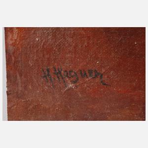 Johannes Hegner, Stillleben mit Museumszinn