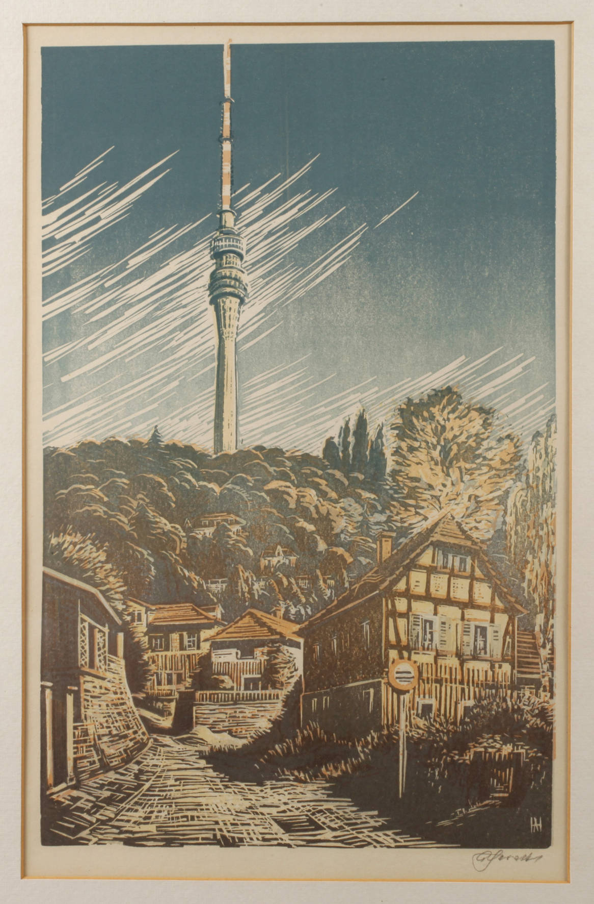 Albert Herold, Der Fernsehturm in Dresden