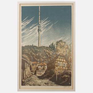 Albert Herold, Der Fernsehturm in Dresden