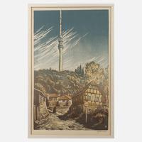 Albert Herold, Der Fernsehturm in Dresden111