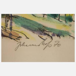 Johannes Hess, ”Vogtländische Landschaft – Vorfrühling”