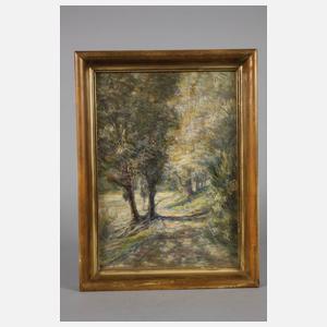 Walter Löhner, Sonniger Waldweg