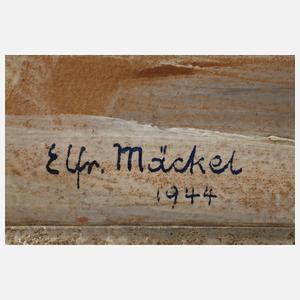 Elfriede Mäckel, Sommerblumenstrauß