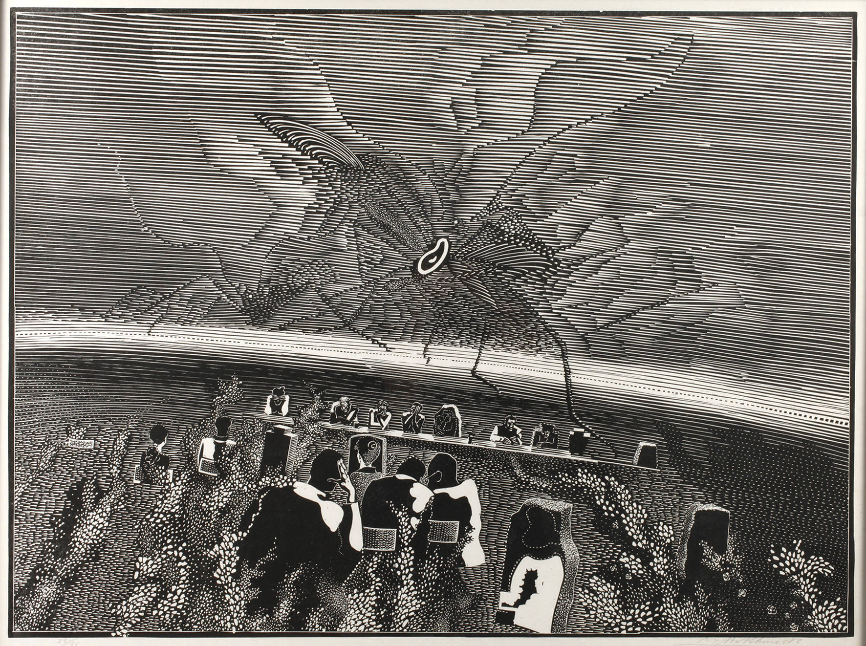 Prof. Wolfgang Mattheuer, ”Es wächst und wächst...”,