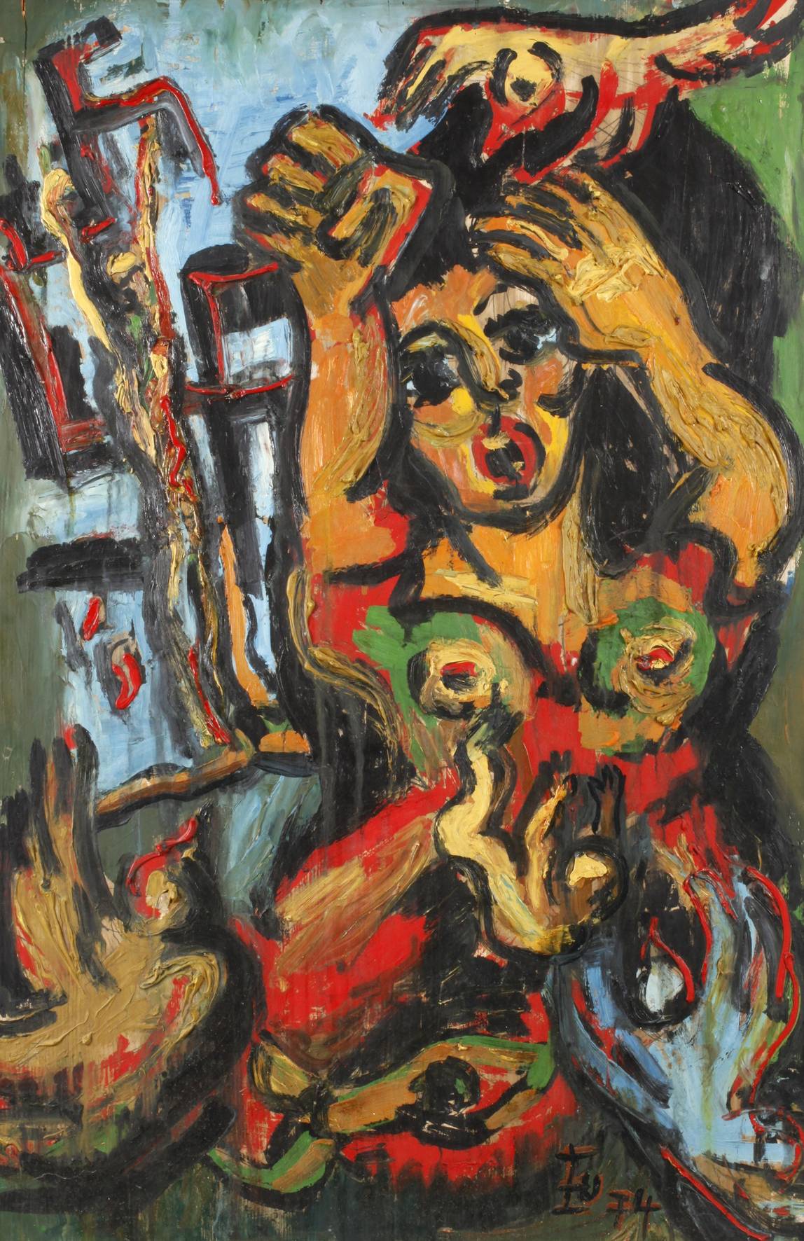 Ursula Somorowski, Dramatische Szene