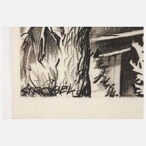 Otto Strobel, Ansicht St. Jakobikirche Oelsnitz