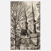 Otto Strobel, Ansicht St. Jakobikirche Oelsnitz111