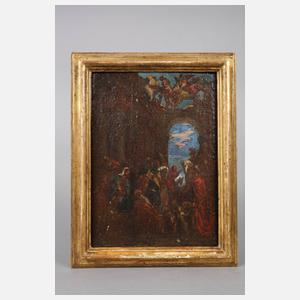 Barocke Weihnachtsszene