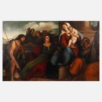 Heilige Familie mit Johannes und Elisabeth111