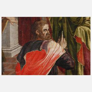 ”Die Fußwaschung” nach Lambert Lombard