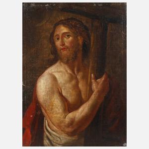 Kreuz tragender Jesus