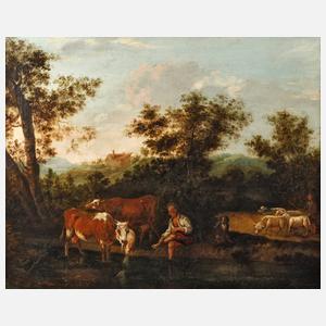 Barocke Hirtenlandschaft
