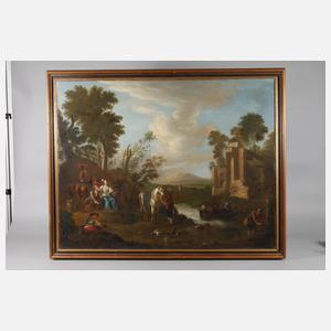 Barocke Jagdgesellschaft