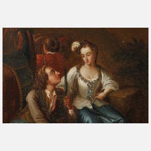 Barocke Jagdgesellschaft