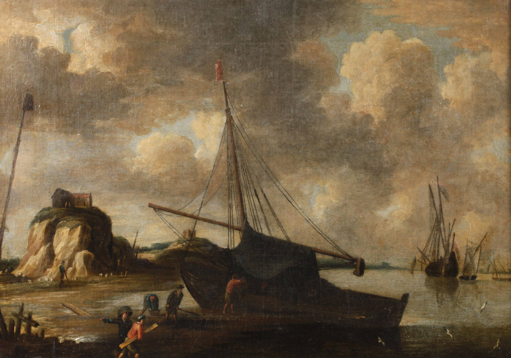 Segelboote im Naturhafen