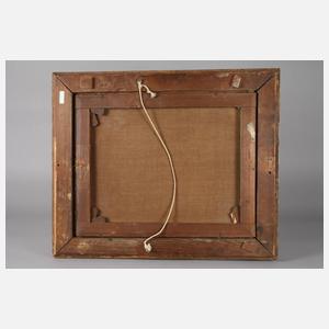 Adolf Chevalier, Gebirgslandschaft mit Wassermühle