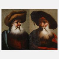 nach Christian Dieterici, Paar Herrenportraits111