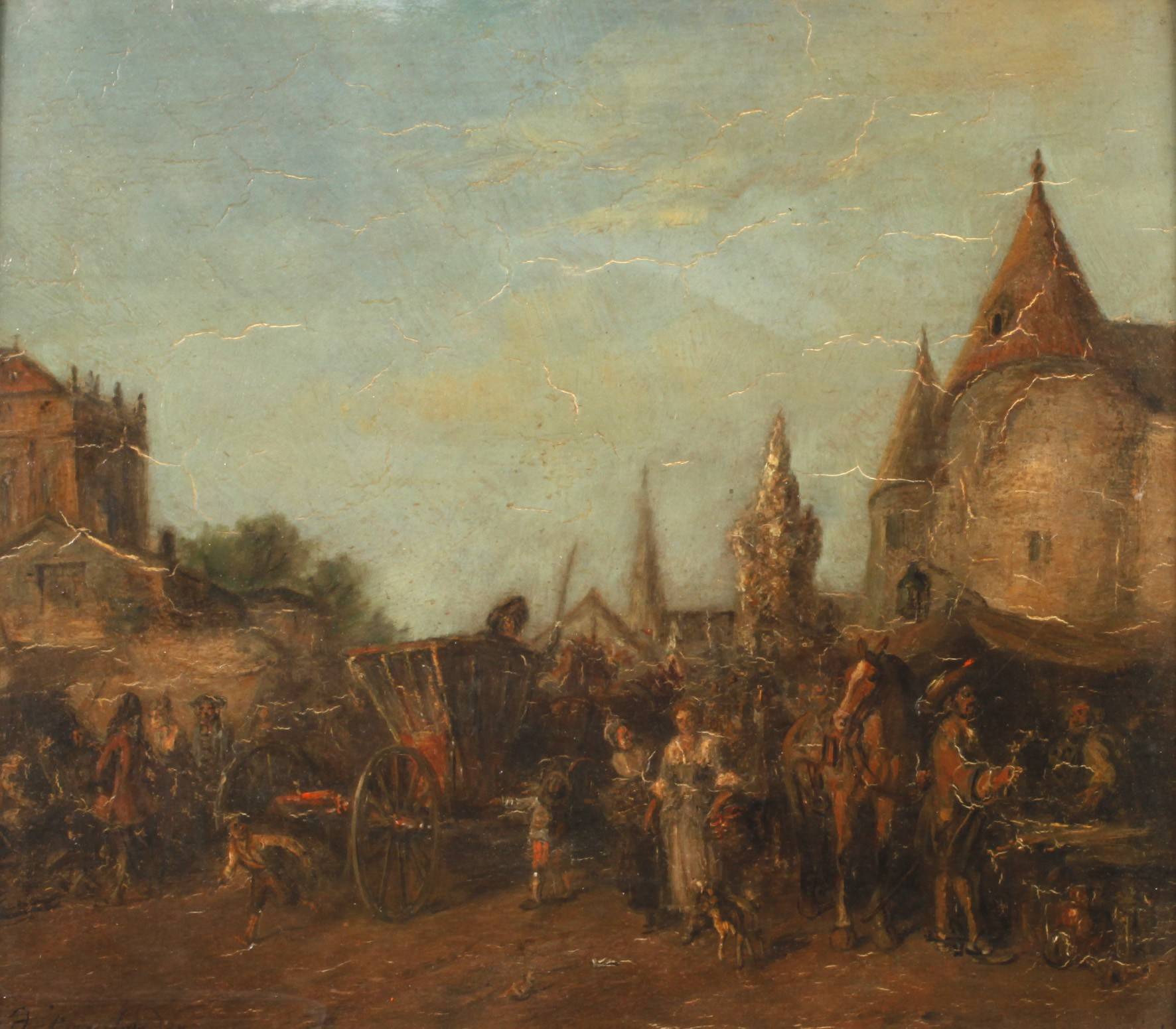 Alfred Friedländer, Markttag